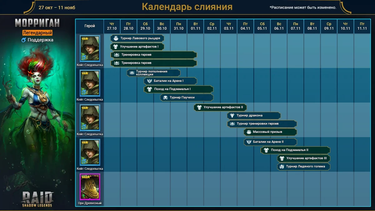 Слияние Морриган Слияние Морриган