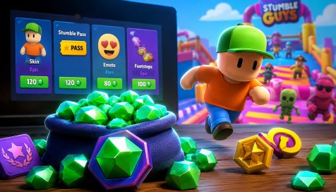 Stumble Guys: на что тратить гемы - лучшие покупки и советы игрокам